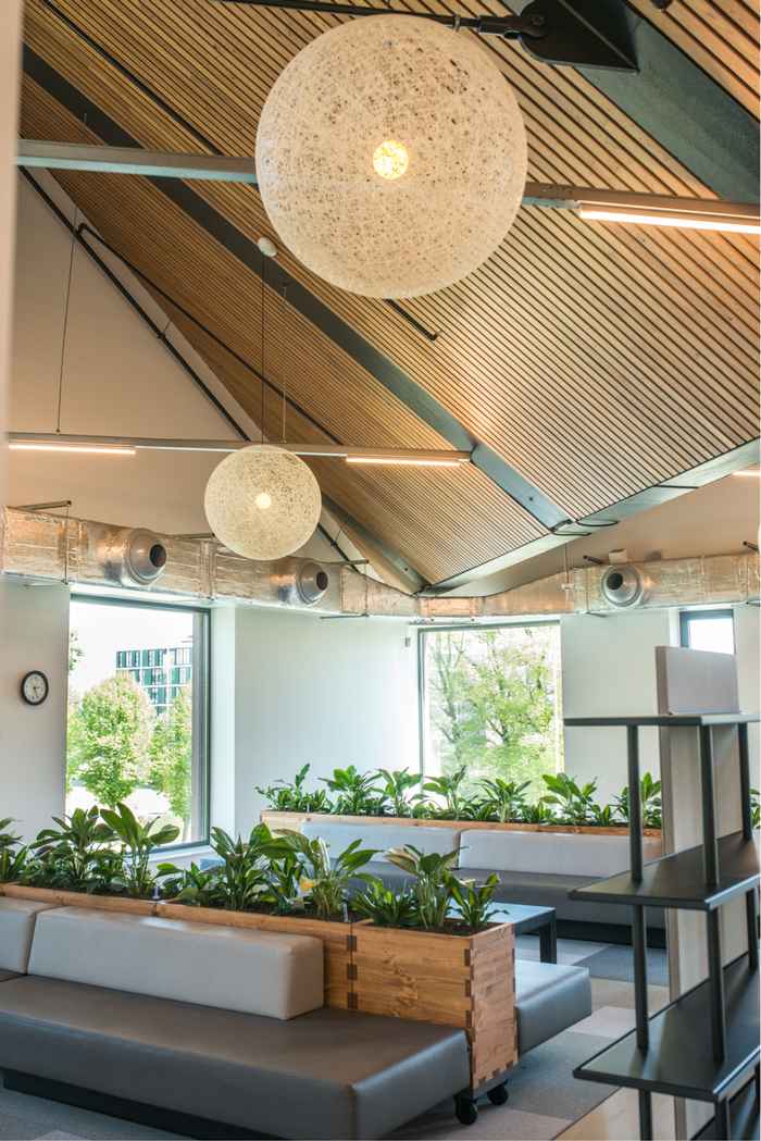 Merian Area and book exchange on the third floor